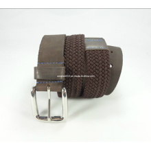 Newly-Designed Elastic Woven Leather Belt